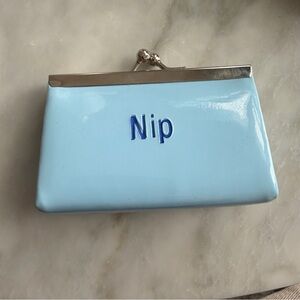 Light Blue Clutch Bag